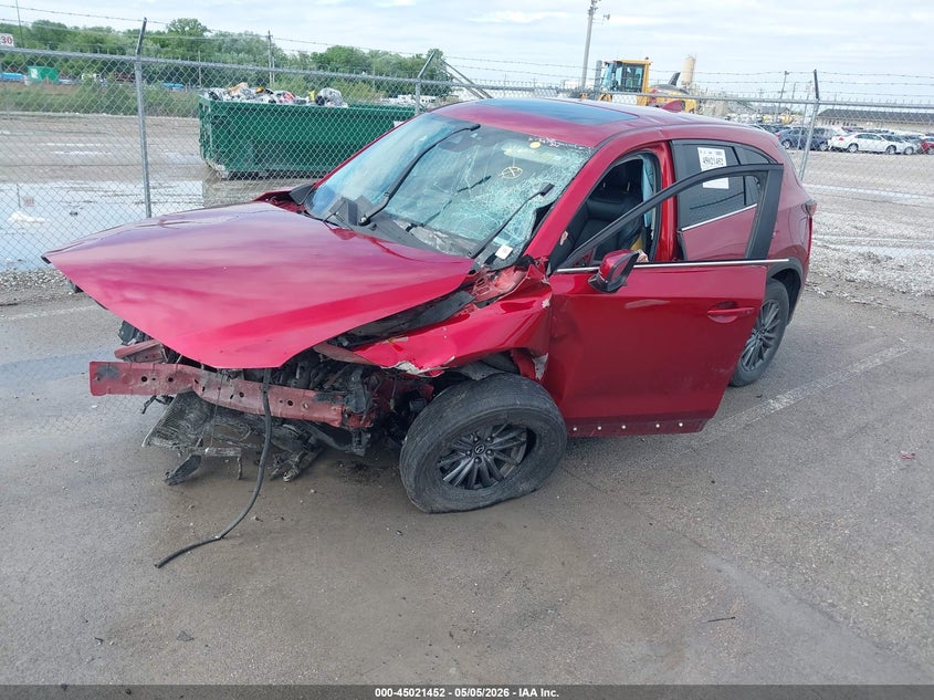 2019 Mazda Cx-5 VIN JM3KFACM4K1506673 IAAI salvage auction — FRONT END, Salvage (Illinois), sold $25 on 2026-07-21 (photo 2)