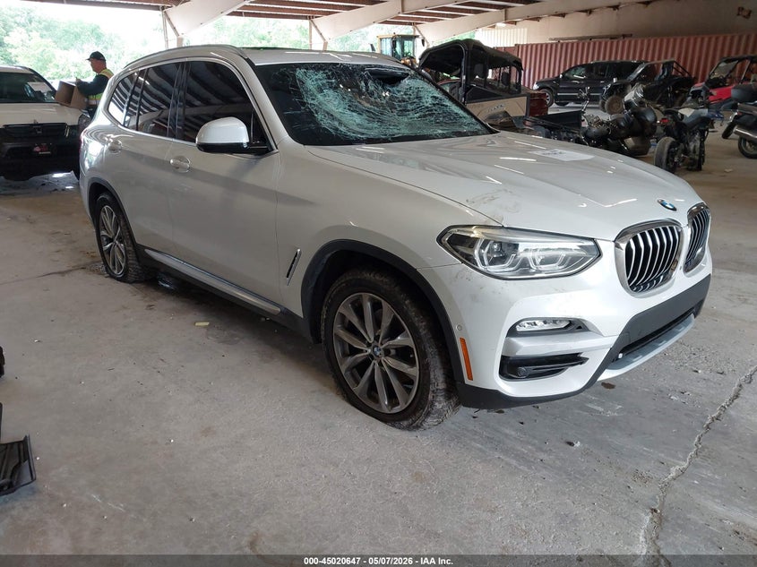2019 BMW X3 VIN 5UXTR7C58KLE98227 IAAI salvage auction — SIDE, Salvage (Tennessee), sold $4,650 on 2026-07-31 (photo 1)
