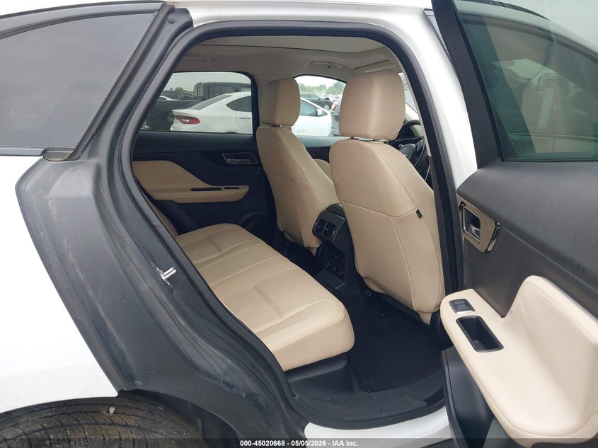 2017 Jaguar F-pace VIN SADCJ2BN7HA494396 IAAI salvage auction — RIGHT SIDE, Original (Texas), sold $4,550 on 2026-07-22 (photo 8)