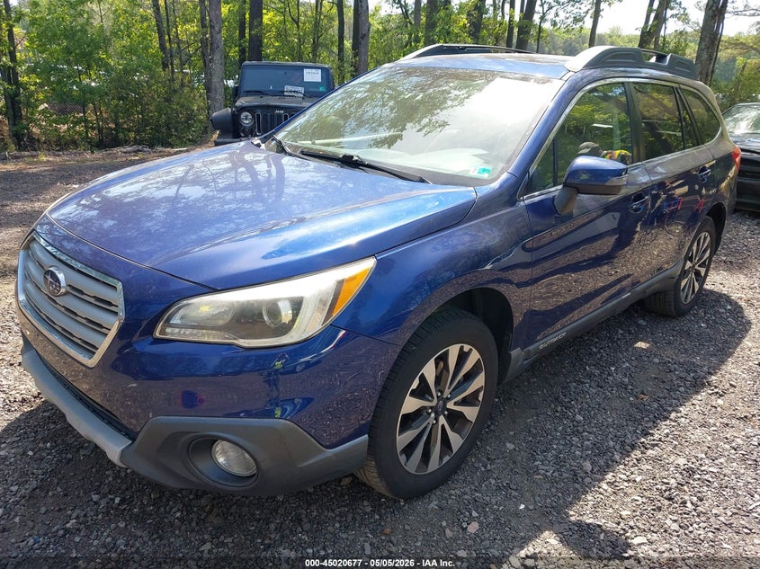 2017 Subaru Outback VIN 4S4BSANC6H3262929 IAAI salvage auction — SIDE, Clear (Virginia), sold $1,650 on 2026-07-18 (photo 2)