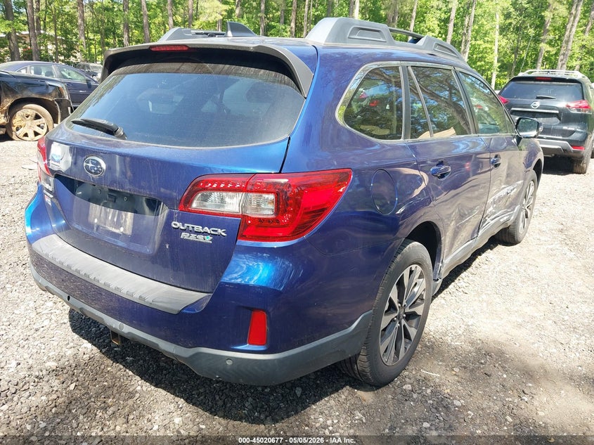 2017 Subaru Outback VIN 4S4BSANC6H3262929 IAAI salvage auction — SIDE, Clear (Virginia), sold $1,650 on 2026-07-18 (photo 4)