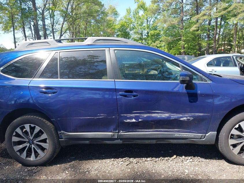 2017 Subaru Outback VIN 4S4BSANC6H3262929 IAAI salvage auction — SIDE, Clear (Virginia), sold $1,650 on 2026-07-18 (photo 6)
