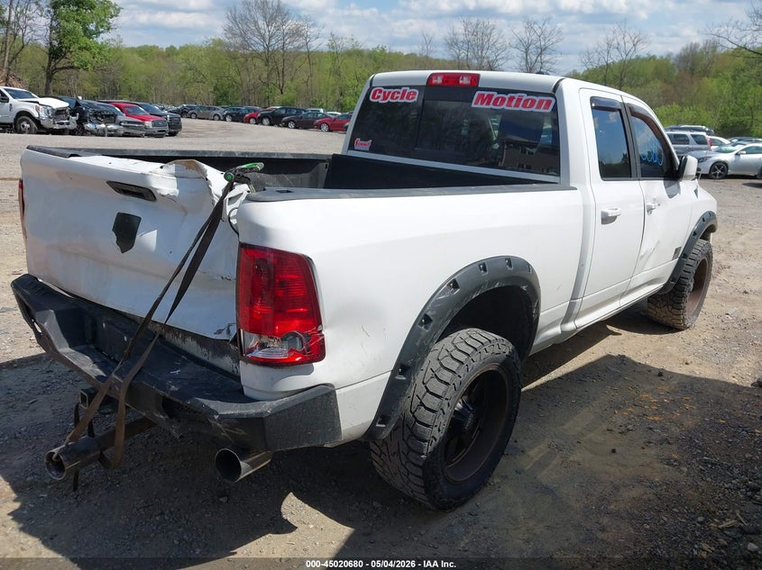 2012 Ram 1500 VIN 1C6RD7HT4CS347172 IAAI salvage auction — FRONT & REAR, Salvage (Pennsylvania), sold $1,500 on 2026-07-09 (photo 4)