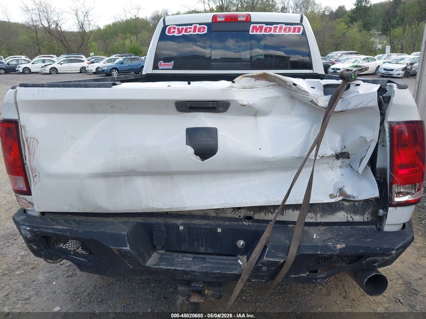 2012 Ram 1500 VIN 1C6RD7HT4CS347172 IAAI salvage auction — FRONT & REAR, Salvage (Pennsylvania), sold $1,500 on 2026-07-09 (photo 6)