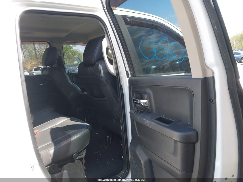 2012 Ram 1500 VIN 1C6RD7HT4CS347172 IAAI salvage auction — FRONT & REAR, Salvage (Pennsylvania), sold $1,500 on 2026-07-09 (photo 8)