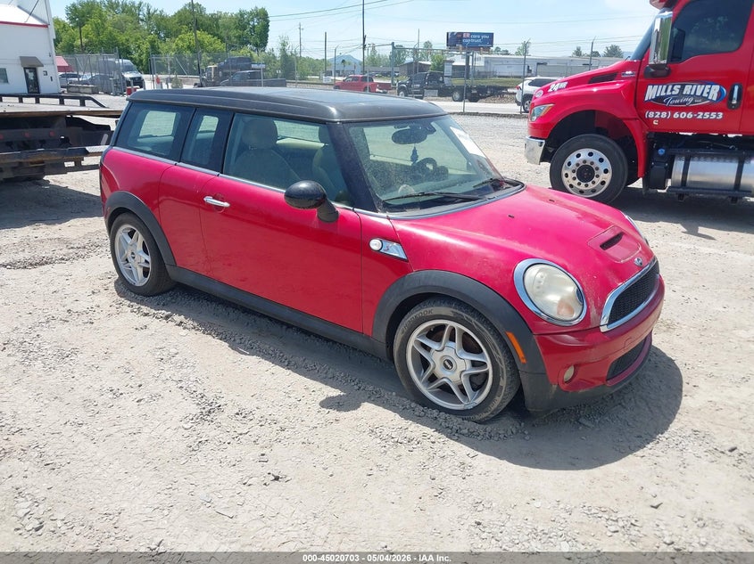 2010 Mini Cooper VIN WMWMM3C54ATP94092 IAAI salvage auction — NORMAL WEAR, Clear (Michigan), sold $125 on 2026-07-31 (photo 1)