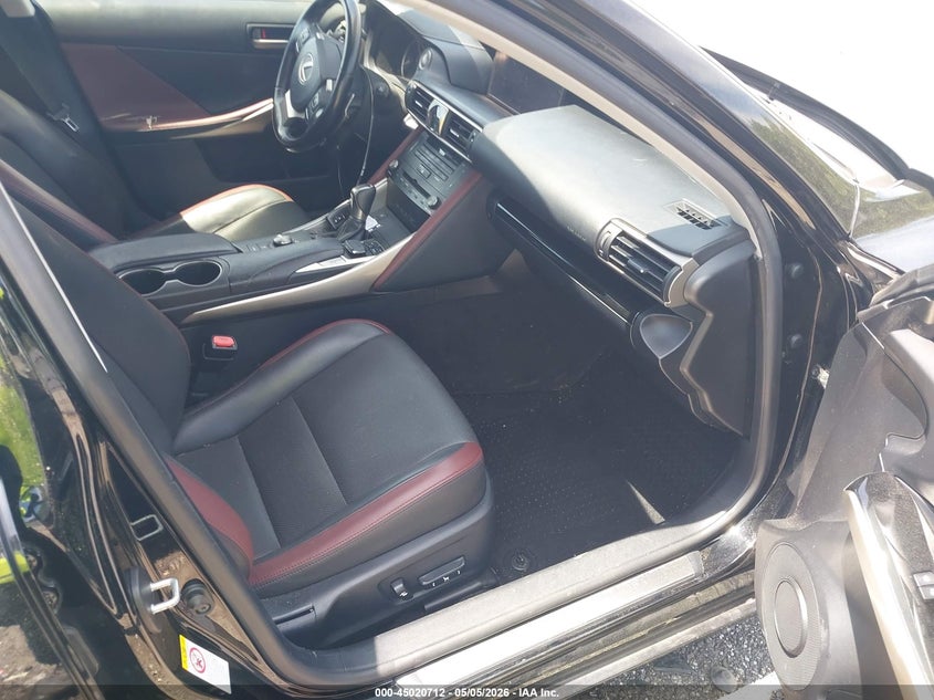 2017 Lexus Is VIN JTHBA1D26H5052866 IAAI salvage auction — FRONT END, Salvage (Georgia), sold $2,000 on 2026-07-08 (photo 5)
