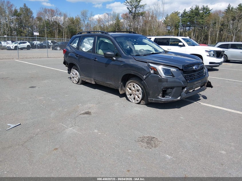 2023 Subaru Forester VIN JF2SKACC3PH406818 IAAI salvage auction — REAR END, Mv-907A (New York), sold $3,500 on 2026-07-12 (photo 1)