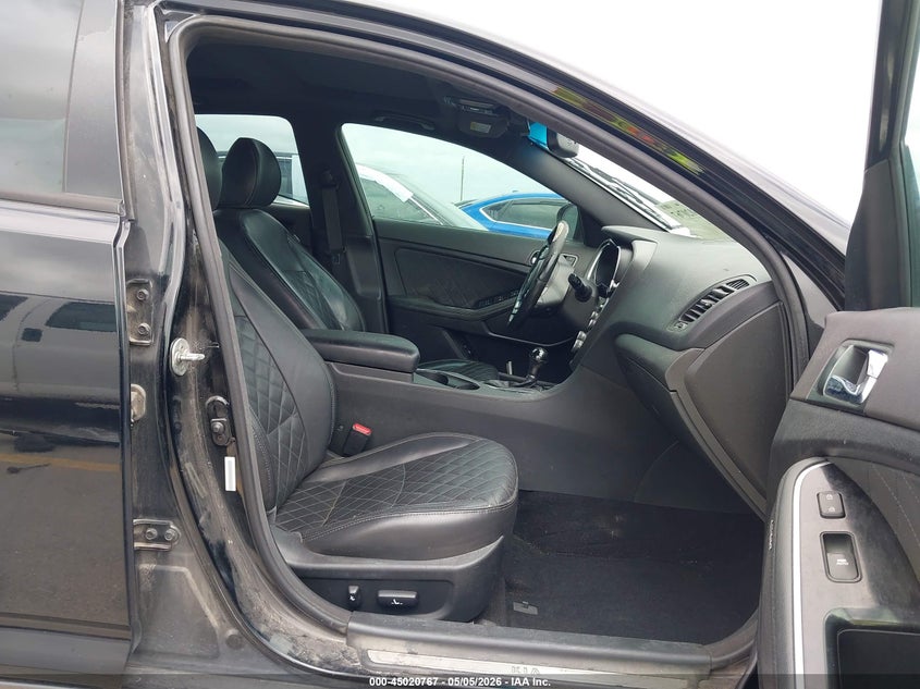 2014 Kia Optima VIN 5XXGR4A62EG342778 IAAI salvage auction — FRONT END, Original (Texas), sold $725 on 2026-07-23 (photo 5)