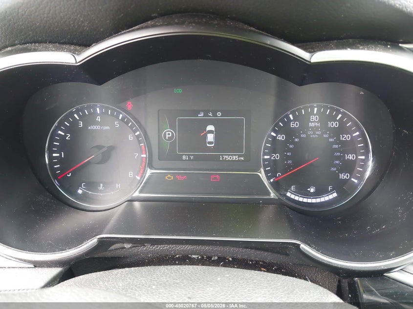 2014 Kia Optima VIN 5XXGR4A62EG342778 IAAI salvage auction — FRONT END, Original (Texas), sold $725 on 2026-07-23 (photo 7)