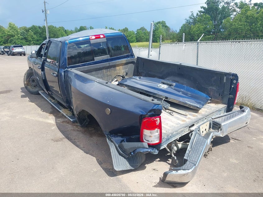 2022 Ram 3500 VIN 3C63RRGL0NG190643 IAAI salvage auction — ROLLOVER, Salvage (Mississippi), sold $7,000 on 2026-07-09 (photo 3)