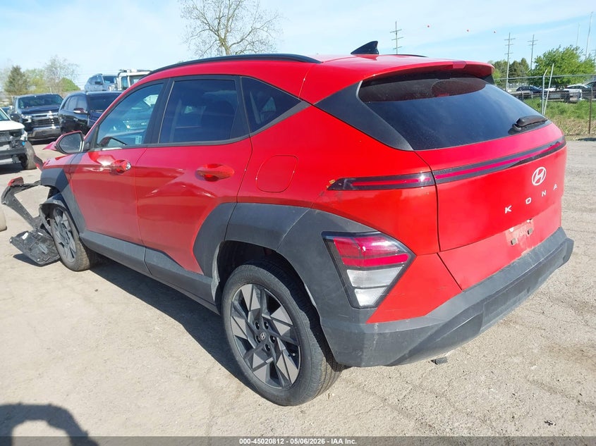 2024 Hyundai Kona VIN KM8HBCAB0RU096440 IAAI salvage auction — FRONT END, Clear (Michigan), sold $5,675 on 2026-07-30 (photo 3)