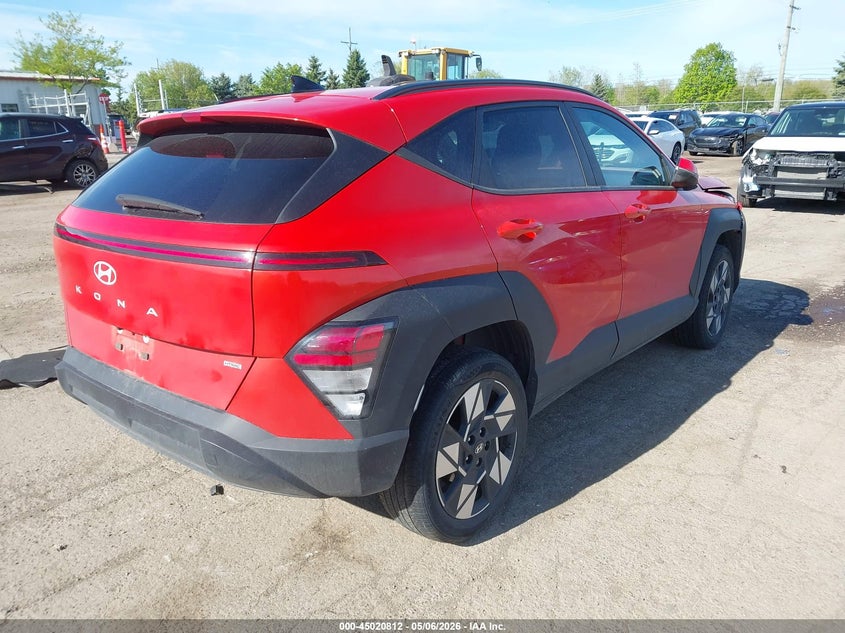 2024 Hyundai Kona VIN KM8HBCAB0RU096440 IAAI salvage auction — FRONT END, Clear (Michigan), sold $5,675 on 2026-07-30 (photo 4)