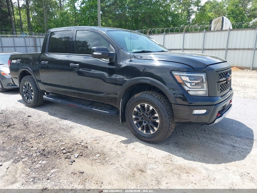 2021 Nissan TITAN VIN 1N6AA1ED6MN530773 IAAI salvage auction — LEFT SIDE, Salvage (Idaho), sold $5,000 on 2026-07-25 (photo 1)