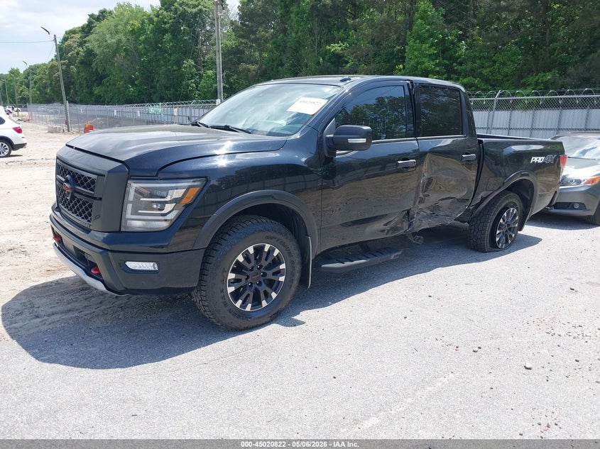 2021 Nissan TITAN VIN 1N6AA1ED6MN530773 IAAI salvage auction — LEFT SIDE, Salvage (Idaho), sold $5,000 on 2026-07-25 (photo 2)