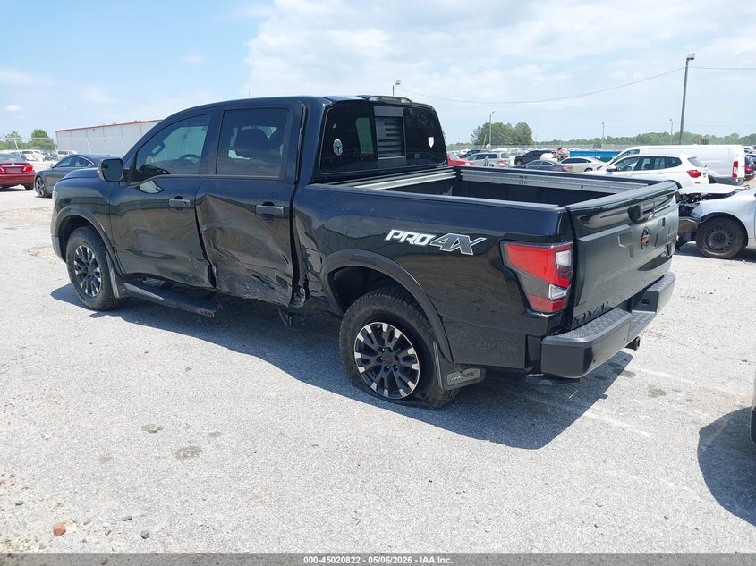 2021 Nissan TITAN VIN 1N6AA1ED6MN530773 IAAI salvage auction — LEFT SIDE, Salvage (Idaho), sold $5,000 on 2026-07-25 (photo 3)