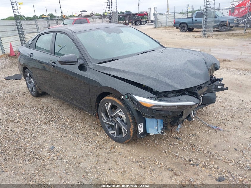 2025 Hyundai Elantra VIN KMHLM4DG8SU074354 IAAI salvage auction — FRONT END, Salvage (Alabama), sold $4,300 on 2026-07-28 (photo 1)