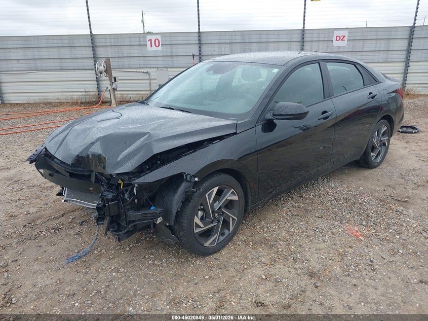 2025 Hyundai Elantra VIN KMHLM4DG8SU074354 IAAI salvage auction — FRONT END, Salvage (Alabama), sold $4,300 on 2026-07-28 (photo 2)