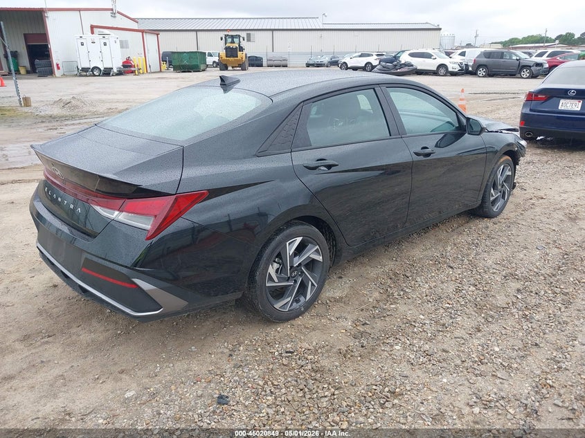 2025 Hyundai Elantra VIN KMHLM4DG8SU074354 IAAI salvage auction — FRONT END, Salvage (Alabama), sold $4,300 on 2026-07-28 (photo 4)