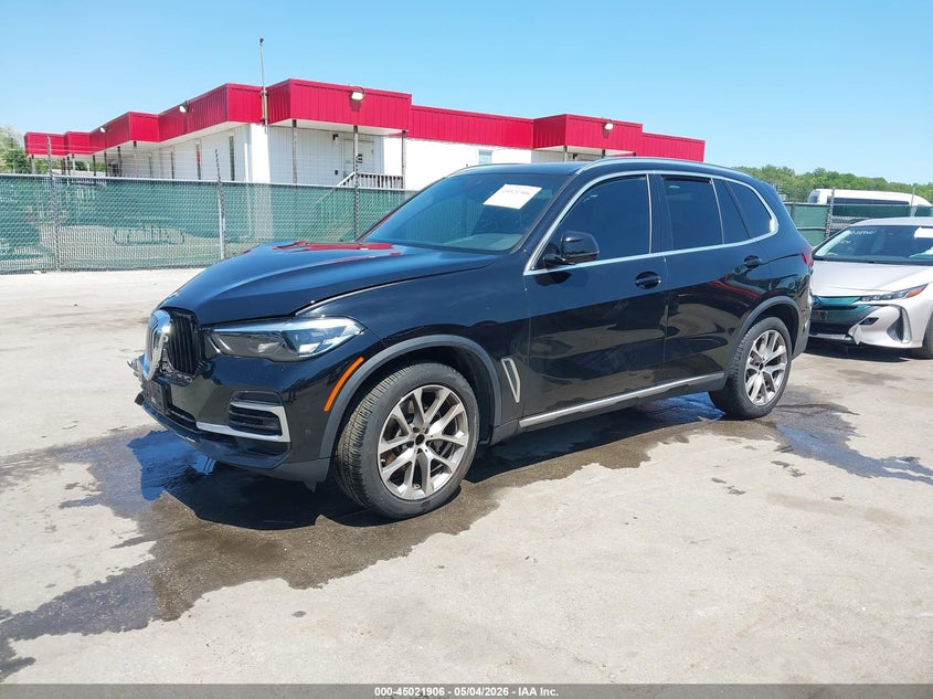 2022 BMW X5 VIN 5UXCR6C04N9K56192 IAAI salvage auction — FRONT END, Salvage - Greater Than 75% (Maryland), sold $17,850 on 2026-07-09 (photo 2)