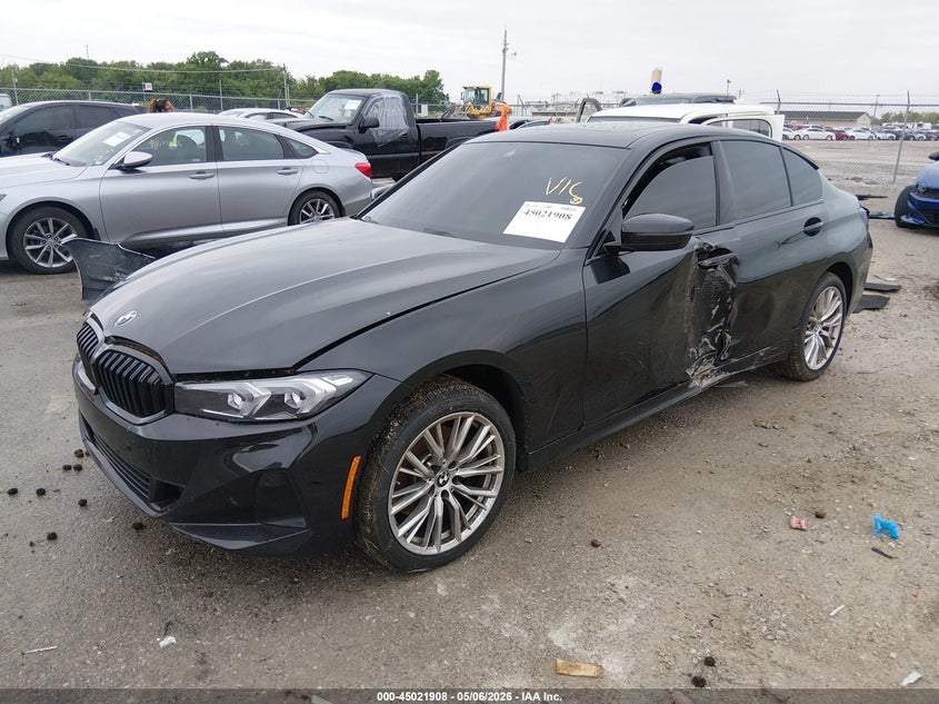 2023 BMW 3er VIN 3MW89FF08P8D14897 IAAI salvage auction — LEFT SIDE, Salvage (Illinois), sold $13,500 on 2026-09-01 (photo 2)