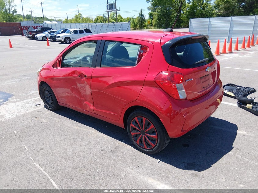 2017 Chevrolet Spark VIN KL8CB6SA8HC809040 IAAI salvage auction — LEFT SIDE, Salvage (Tennessee), sold $650 on 2026-07-20 (photo 3)