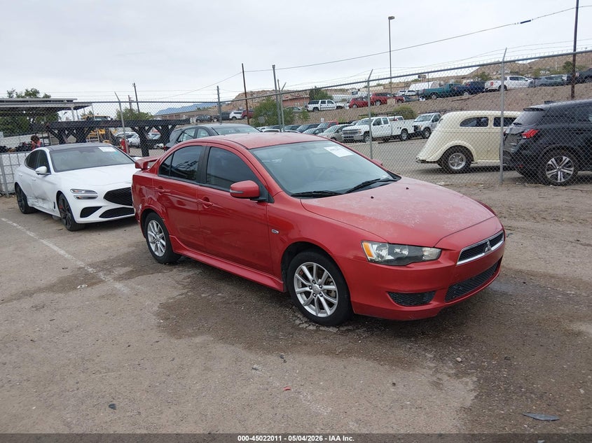 2015 Mitsubishi Lancer VIN JA32U2FU5FU020926 IAAI salvage auction — RIGHT SIDE, Clear (New Mexico), sold $2,100 on 2026-07-13 (photo 1)