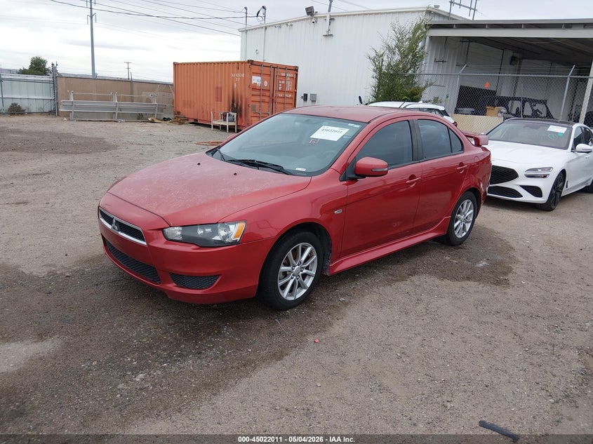 2015 Mitsubishi Lancer VIN JA32U2FU5FU020926 IAAI salvage auction — RIGHT SIDE, Clear (New Mexico), sold $2,100 on 2026-07-13 (photo 2)