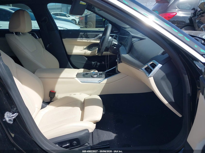 2025 BMW I4 VIN WBY43HD00SFU89063 IAAI salvage auction — FRONT END, Certificate Of Destruction (Florida), sold $17,325 on 2026-07-16 (photo 5)