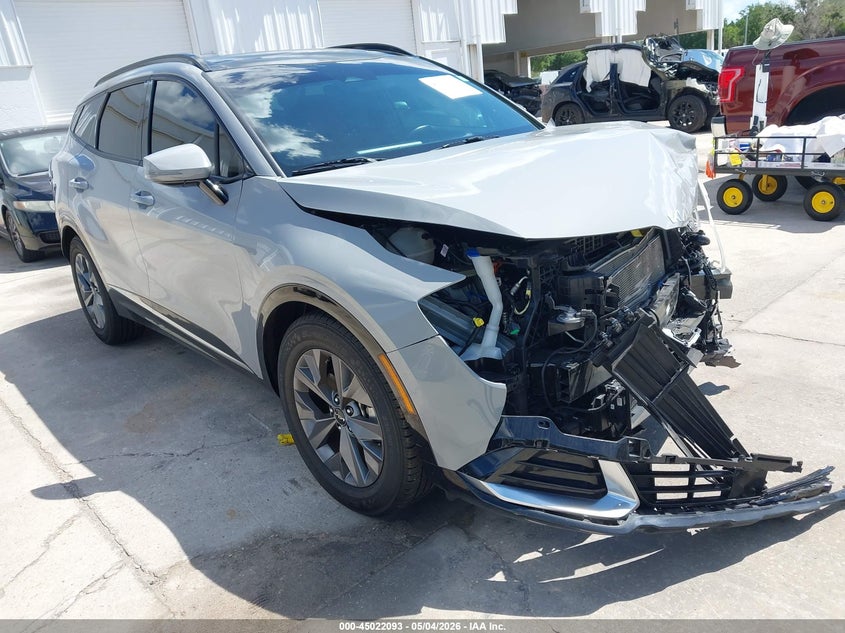 2023 Kia Sportage VIN 5XYK43AF5PG103825 IAAI salvage auction — FRONT END, Certificate Of Destruction (Florida), sold $6,850 on 2026-07-29 (photo 1)