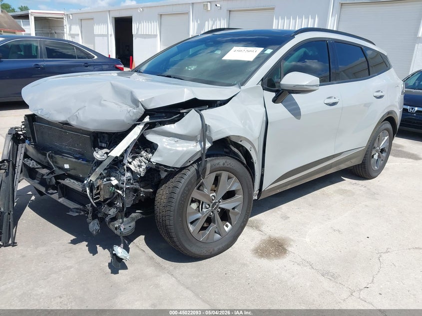 2023 Kia Sportage VIN 5XYK43AF5PG103825 IAAI salvage auction — FRONT END, Certificate Of Destruction (Florida), sold $6,850 on 2026-07-29 (photo 2)