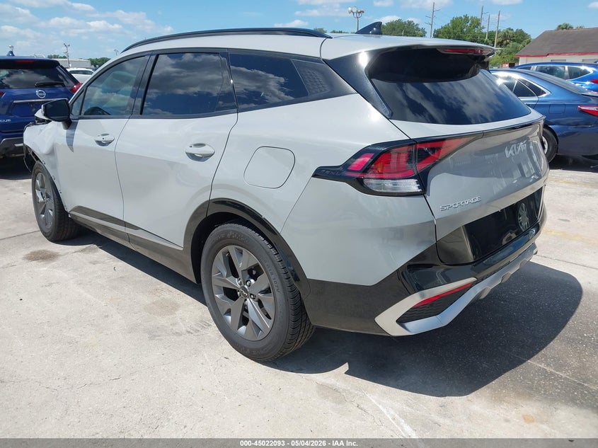 2023 Kia Sportage VIN 5XYK43AF5PG103825 IAAI salvage auction — FRONT END, Certificate Of Destruction (Florida), sold $6,850 on 2026-07-29 (photo 3)