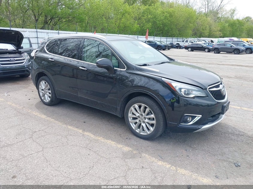 2019 Buick Envision VIN LRBFX3SX8KD006348 IAAI salvage auction — REAR END, Clear (Michigan), sold $5,200 on 2026-07-06 (photo 1)