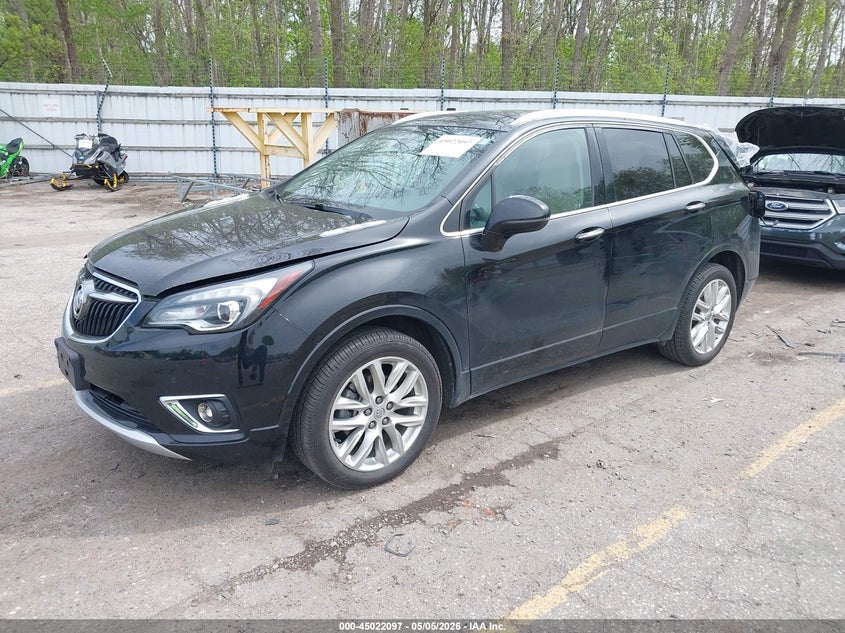 2019 Buick Envision VIN LRBFX3SX8KD006348 IAAI salvage auction — REAR END, Clear (Michigan), sold $5,200 on 2026-07-06 (photo 2)