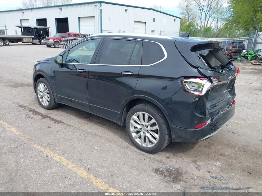 2019 Buick Envision VIN LRBFX3SX8KD006348 IAAI salvage auction — REAR END, Clear (Michigan), sold $5,200 on 2026-07-06 (photo 3)