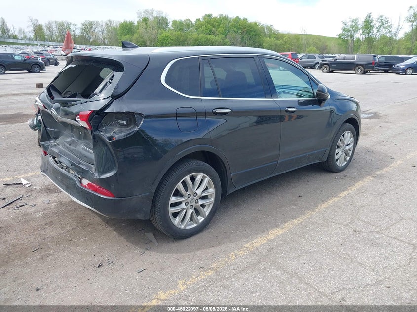 2019 Buick Envision VIN LRBFX3SX8KD006348 IAAI salvage auction — REAR END, Clear (Michigan), sold $5,200 on 2026-07-06 (photo 4)
