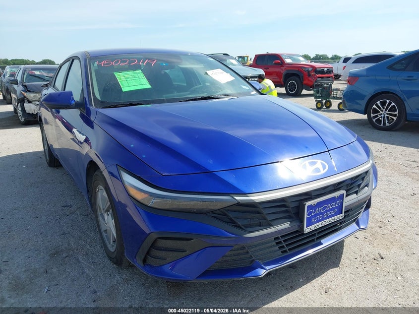 2025 Hyundai Elantra VIN KMHLL4DG7SU002872 IAAI salvage auction — REAR END, Original (Texas), sold $4,400 on 2026-07-10 (photo 1)