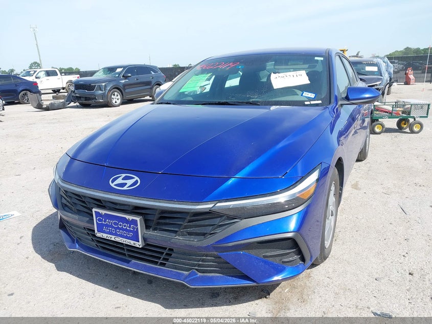 2025 Hyundai Elantra VIN KMHLL4DG7SU002872 IAAI salvage auction — REAR END, Original (Texas), sold $4,400 on 2026-07-10 (photo 2)