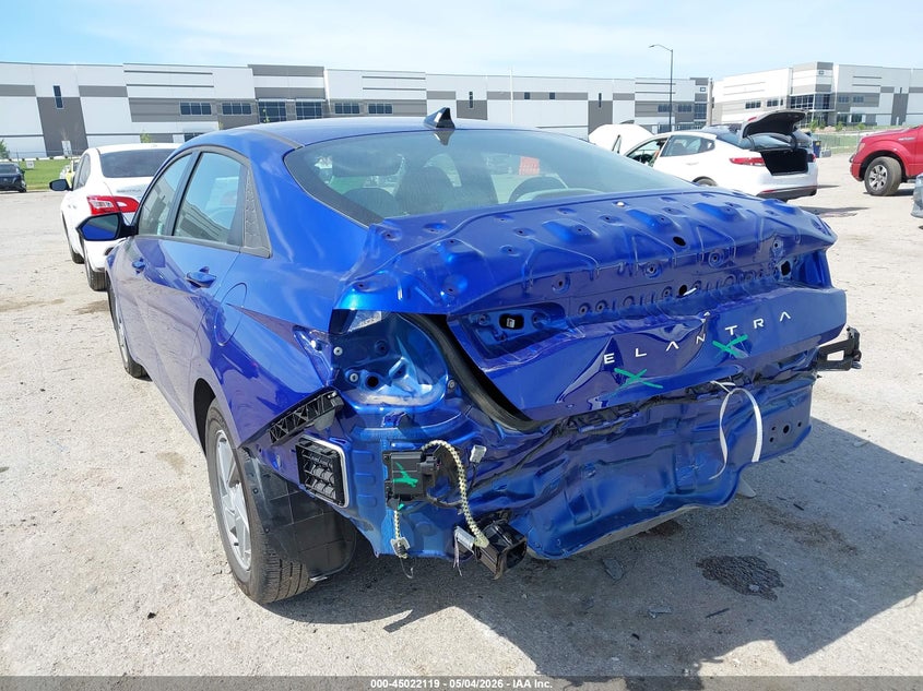 2025 Hyundai Elantra VIN KMHLL4DG7SU002872 IAAI salvage auction — REAR END, Original (Texas), sold $4,400 on 2026-07-10 (photo 3)