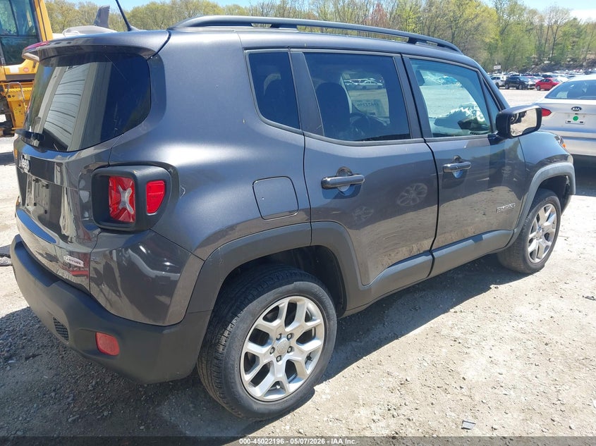 2017 Jeep Renegade VIN ZACCJBBB0HPG24794 IAAI salvage auction — FRONT END, Salvage (Rhode Island), sold $750 on 2026-07-28 (photo 4)