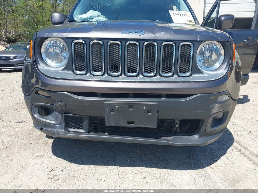 2017 Jeep Renegade VIN ZACCJBBB0HPG24794 IAAI salvage auction — FRONT END, Salvage (Rhode Island), sold $750 on 2026-07-28 (photo 6)
