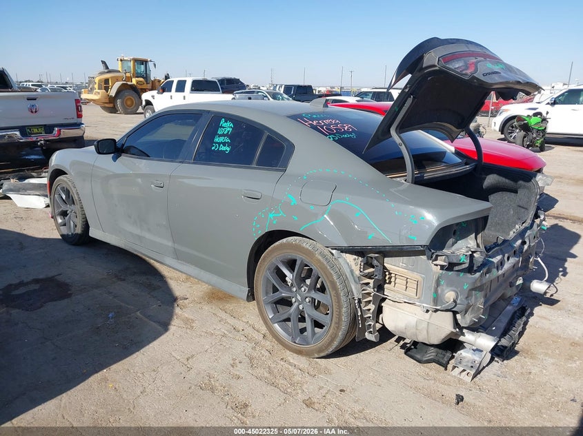 2023 Dodge Charger VIN 2C3CDXHG4PH643666 IAAI salvage auction — REAR END, Original (Texas), sold $11,250 on 2026-07-28 (photo 3)
