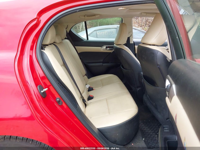 2017 Lexus Ct VIN JTHKD5BH0H2302626 IAAI salvage auction — FRONT END, Salvage (Massachusetts), sold $4,250 on 2026-07-14 (photo 8)