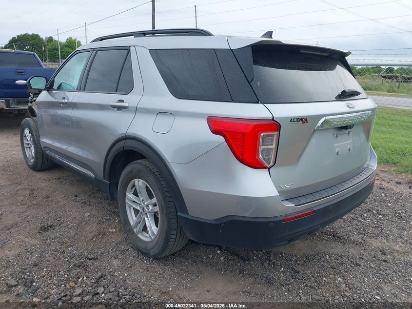 2024 Ford Explorer VIN 1FMSK7DH6RGA87902 IAAI salvage auction — FRONT END, Original (Texas), sold $7,600 on 2026-08-22 (photo 3)