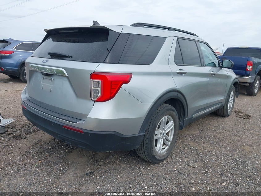 2024 Ford Explorer VIN 1FMSK7DH6RGA87902 IAAI salvage auction — FRONT END, Original (Texas), sold $7,600 on 2026-08-22 (photo 4)