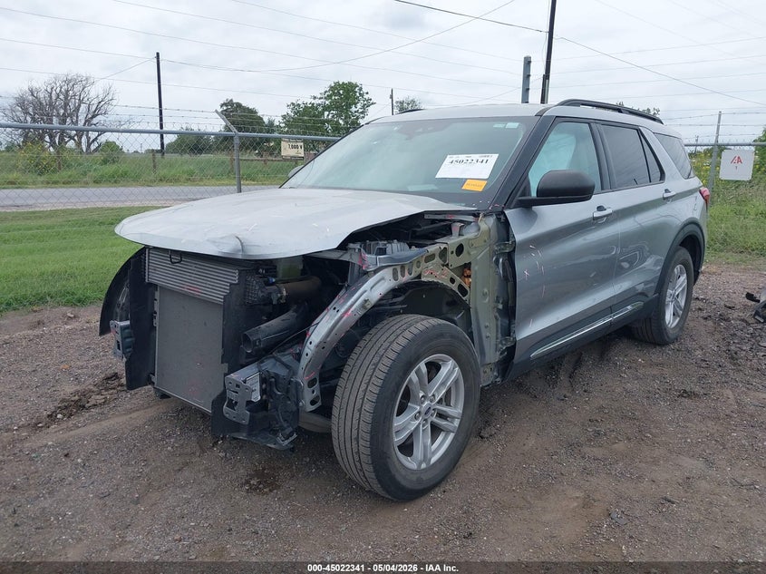 2024 Ford Explorer VIN 1FMSK7DH6RGA87902 IAAI salvage auction — FRONT END, Original (Texas), sold $7,600 on 2026-08-22 (photo 6)