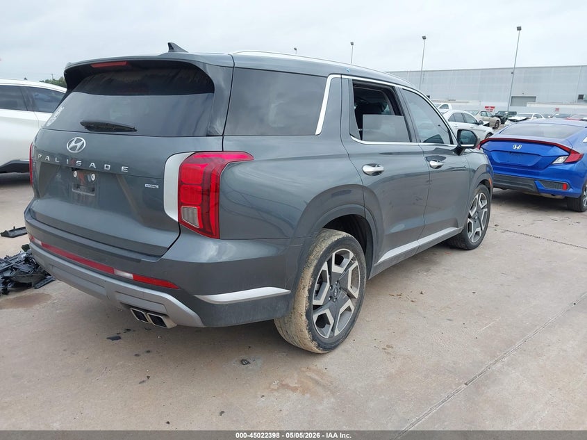 2023 Hyundai Palisade VIN KM8R4DGE7PU577272 IAAI salvage auction — LEFT FRONT, Original (Texas), sold $7,500 on 2026-07-09 (photo 4)