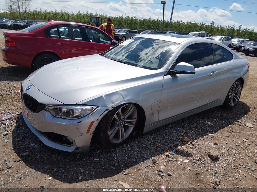 2016 BMW 4er VIN WBA3N9C56GK249425 IAAI salvage auction — FRONT END, Wait Title, sold $3,050 on 2026-07-15 (photo 2)