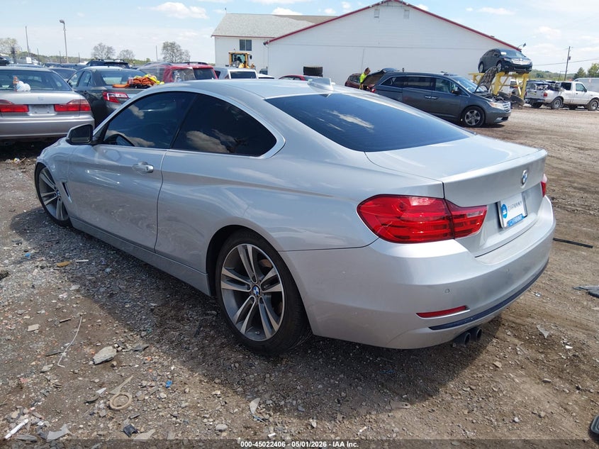 2016 BMW 4er VIN WBA3N9C56GK249425 IAAI salvage auction — FRONT END, Wait Title, sold $3,050 on 2026-07-15 (photo 3)
