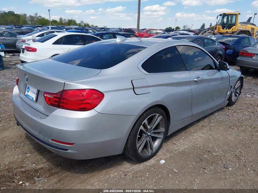 2016 BMW 4er VIN WBA3N9C56GK249425 IAAI salvage auction — FRONT END, Wait Title, sold $3,050 on 2026-07-15 (photo 4)